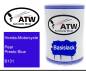 Preview: Honda-Motorcycle, Pear Presto Blue, B131: 500ml Lackdose, von ATW Autoteile West.